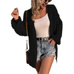 Damen Großer Strickcardigan