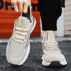 Damen Sportliche Sneakers mit innovativer atmungsaktiver Oberflächenstruktur