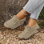 Damen Atmungsaktive Freizeitschuhe mit flexiblem Schnürsystem R&B