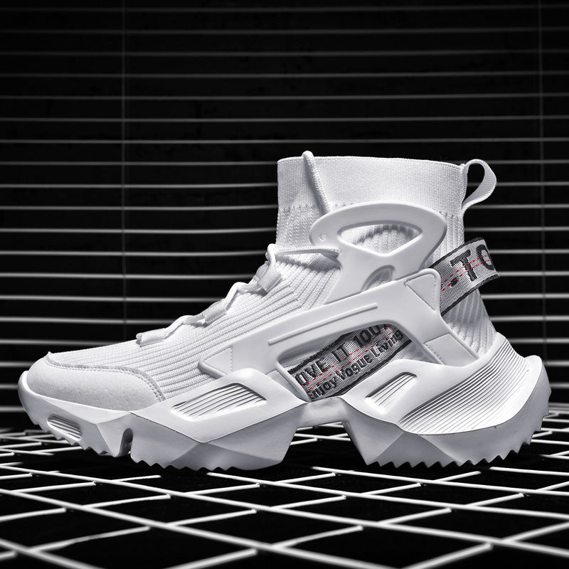 Damen High-Top Sneakers mit innovativem Futuristischem Design R&B