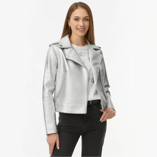 Damen Bikerjacke R&B