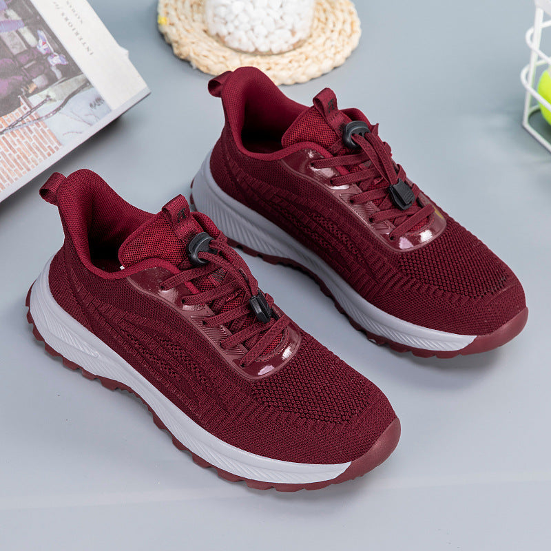 Damen Leichte Sportschuhe mit atmungsaktivem Mesh-Gewebe und flexibler Dämpfung R&B