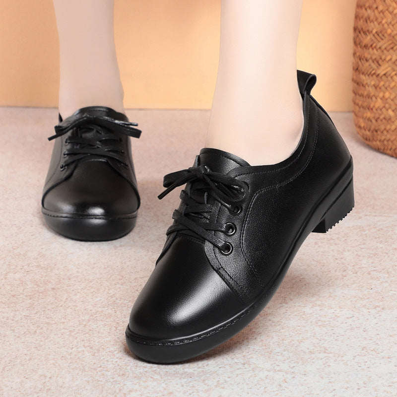 Damen Komfortable Schnürschuhe mit modischem Design und praktischem Blockabsatz R&B