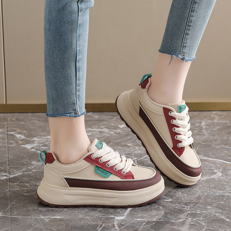 Damen trendige Chunky Sneakers mit ergonomischer Dämpfungstechnologie R&B