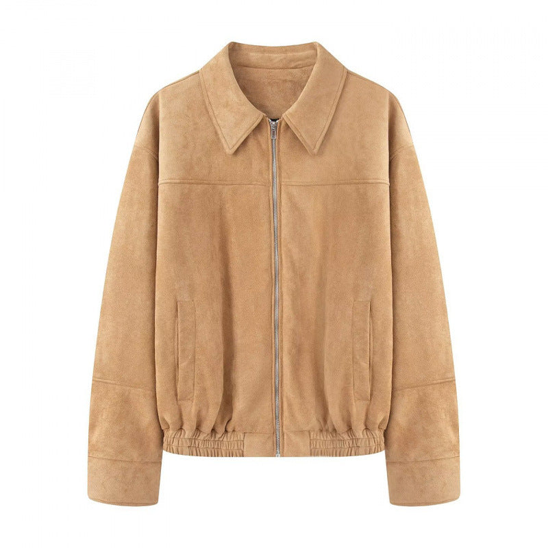Damen lässige Echtjacke R&B