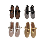 Damen Mesh-Slipper mit verstellbarem Riemen R&B
