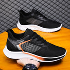 Damen Sportliche Sneaker mit atmungsaktivem Mesh und flexibler Dämpfung R&B