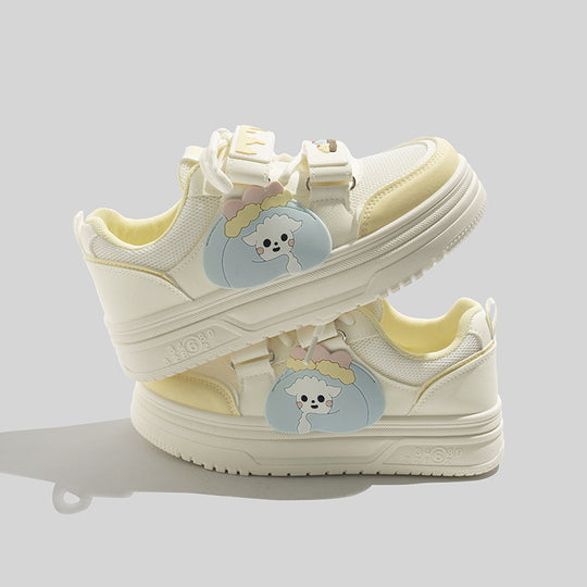 Damen Sneakers mit niedlichem Tiermotiv und ergonomischem Design R&B