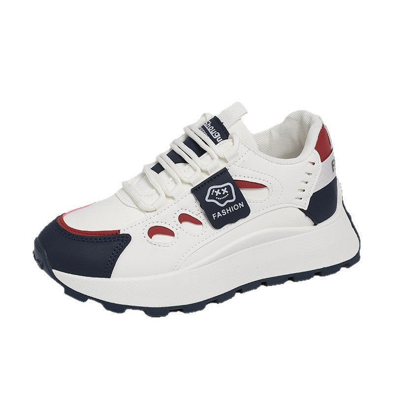 Damen Trendige Sneakers mit stylishem Plateausohlen-Design R&B