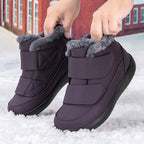 Damen Isolierte Winterstiefel mit verstellbaren Klettverschlüssen
