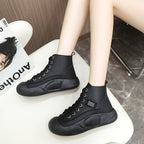 Damen trendige High-Top Sneakers mit rutschfester Sohle und atmungsaktivem Obermaterial R&B