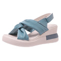 Damen Wedge-Sandalen mit modischem Knoten-Design und flexiblem Fußbett R&B