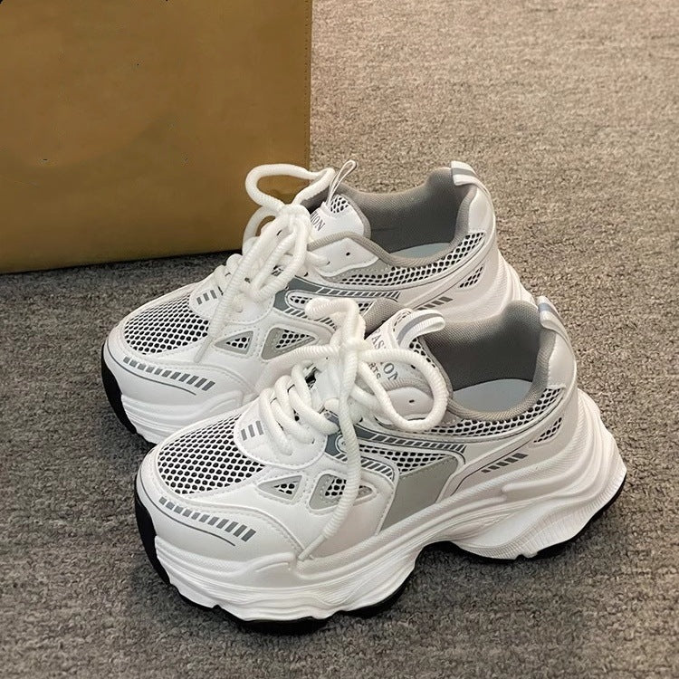 Damen Sportliche Sneaker mit atemberaubendem Mesh-Design und dämpfender Sohle R&B