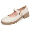 Damen Mary Jane Pumps mit elegantem Riemen und komfortablem Blockabsatz