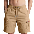 Herren Cargo-Shorts mit elastischem Bund und praktischen Taschen R&B