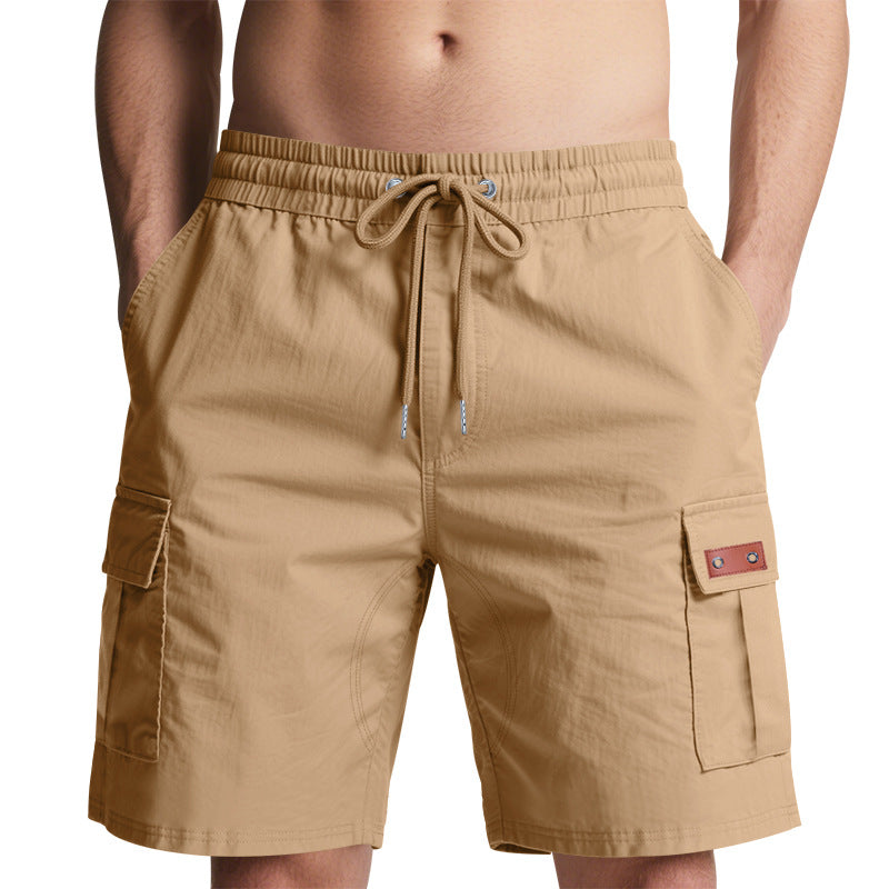 Herren Cargo-Shorts mit elastischem Bund und praktischen Taschen R&B