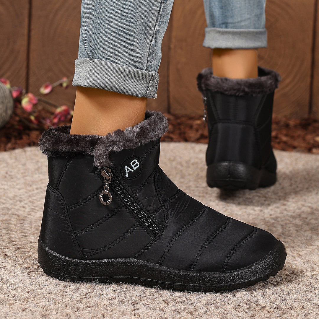 Damen Winterboots mit innerer Isolation und wasserabweisendem Obermaterial R&B