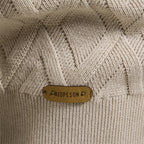 Herren Strickpullover mit strukturierter Rautenmuster-Optik und modischem Rundhalsausschnitt