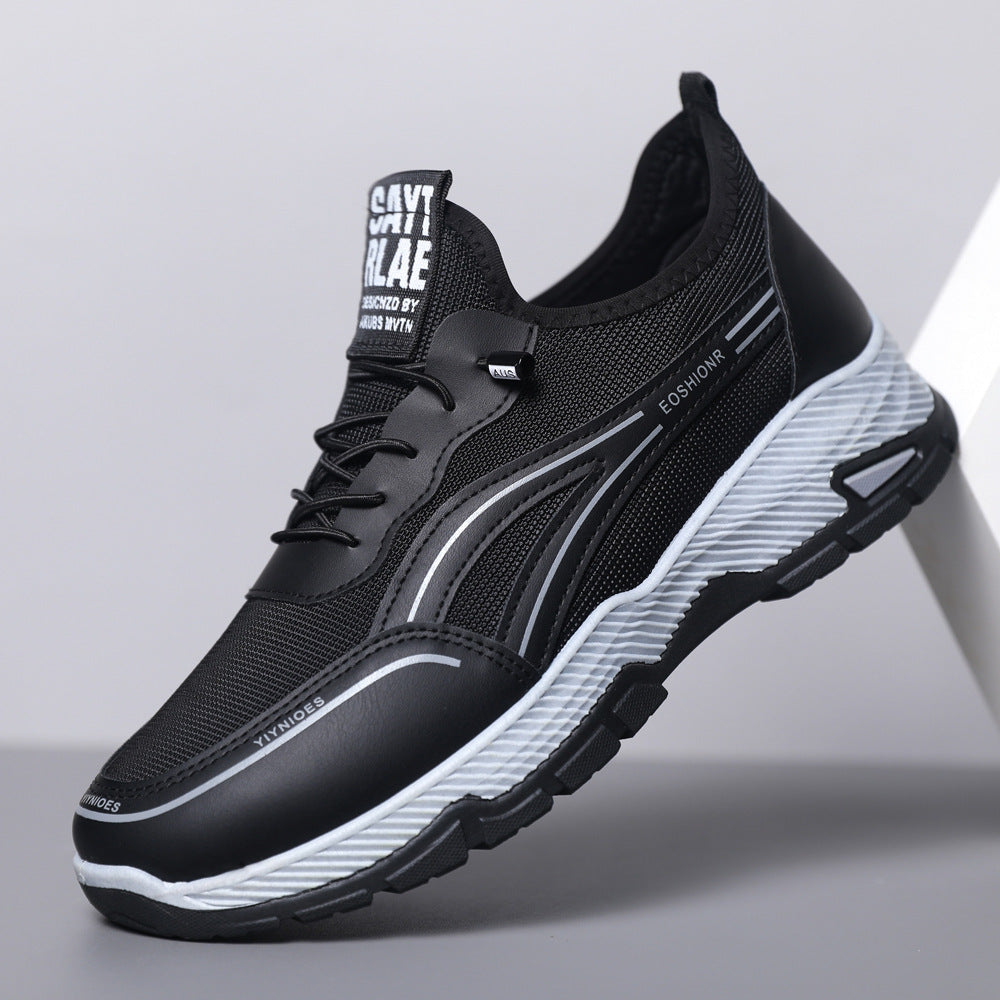 Damen Sportliche Leichtgewicht-Sneaker mit atmungsaktiver Mesh-Oberfläche und rutschfester Sohle R&B