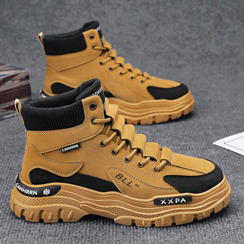 Herren robuste Outdoor Sneakers mit verstärkter Sohle R&B