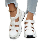 Damen Sportliche Sandalen mit verstellbaren Riemen und stoßdämpfender Sohle R&B
