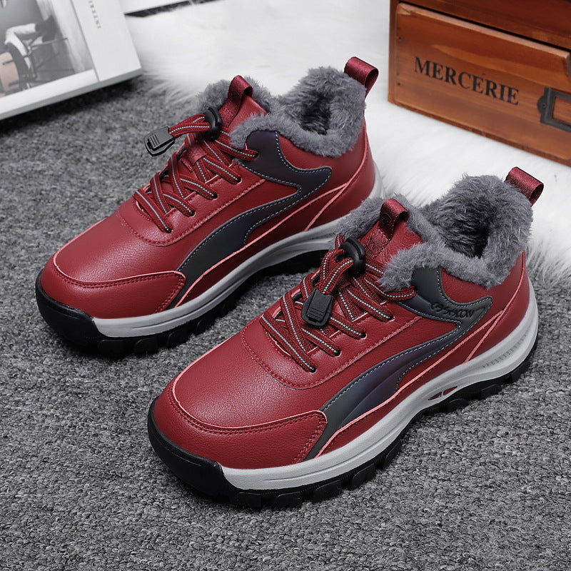 Damen Modische Winter Sneakers mit isolierendem Warmfutter R&B