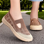 Damen Atmungsaktive Slip-On Freizeitschuhe mit elastischem Obermaterial R&B