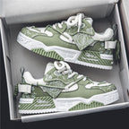 Damen chunky Sneaker mit sportlichem Design und moderner Sohle R&B