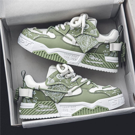 Damen chunky Sneaker mit sportlichem Design und moderner Sohle R&B