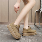 Damen modische Sneakers mit gut gepolstertem Innenfutter und robustem Profil R&B