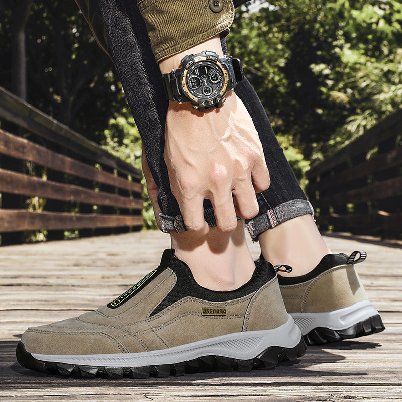 Damen Bequeme Slip-On Sportschuhe mit rutschfester Sohle und atmungsaktivem Obermaterial R&B