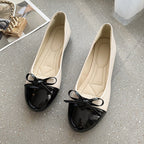 Damen Ballerinas mit elegantem Schleifenakzent und rutschfester Sohle R&B