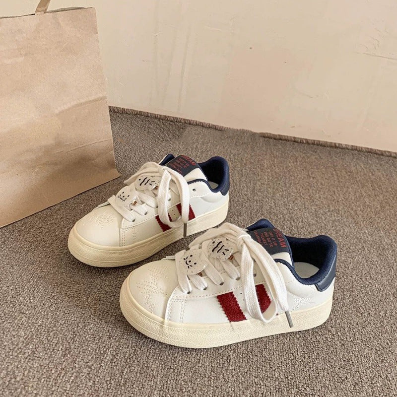 Damen Sportliche Sneaker mit einzigartigem Motiv und weichem Obermaterial R&B