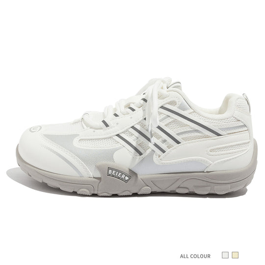 Damen Sportliche Lauf- und Freizeitschuhe mit atmungsaktiven Einsätzen und rutschfester Sohle R&B