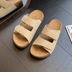 Damen Bequeme Clogs mit verstellbaren Klettverschlüssen und anatomischem Fußbett R&B