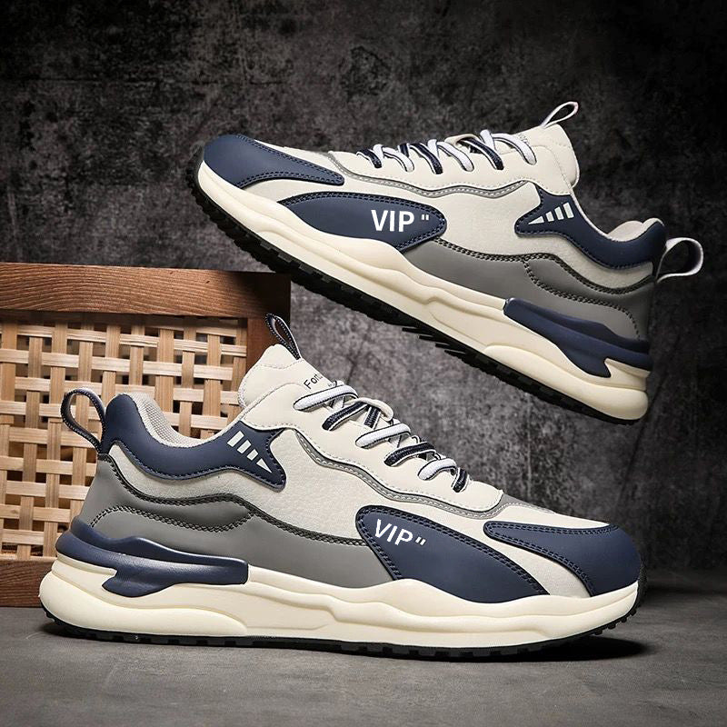 Damen Sportliche Chunky Sneakers mit atmungsaktiver Oberflächenstruktur R&B