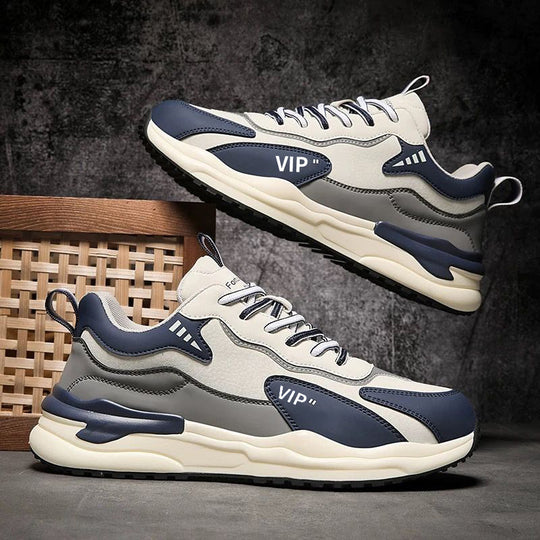 Damen Sportliche Chunky Sneakers mit atmungsaktiver Oberflächenstruktur R&B