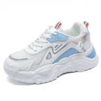 Damen Sportliche Sneaker mit atmungsaktiver Mesh-Oberfläche und ergonomischer Dämpfung R&B