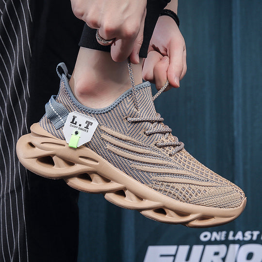 Damen Sportliche Laufschuhe mit atmungsaktiver Konstruktion und dämpfender Sohle R&B