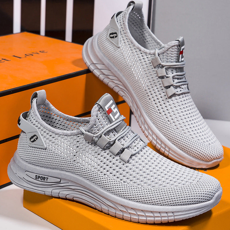 Herren Atmungsaktive Mesh-Laufschuhe mit flexiblem Design R&B