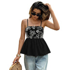 Damen Blusenshirt mit floralen Akzenten und luftiger Passform R&B