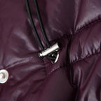 Damen Steppjacke mit Kapuze und taillierbarem Gürtel R&B