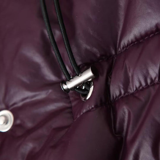 Damen Steppjacke mit Kapuze und taillierbarem Gürtel R&B