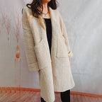 R&B | Einfarbige Strickjacke