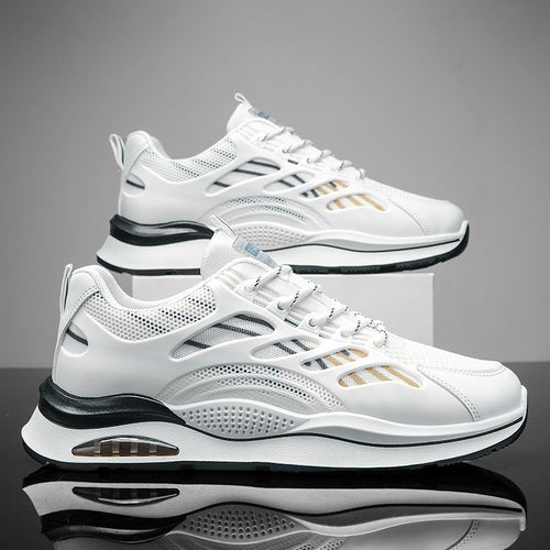 Damen Sportliche Freizeitsneakers mit atmungsaktiver Mesh-Oberfläche und modernem Dämpfungssystem R&B