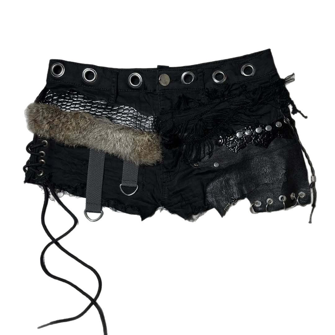 Damen Modische Shorts mit einzigartigen Details R&B