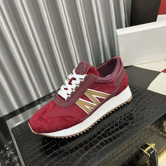Damen Sportliche Sneakers mit atmungsaktiver Mesh-Oberfläche und rutschfester Sohle R&B
