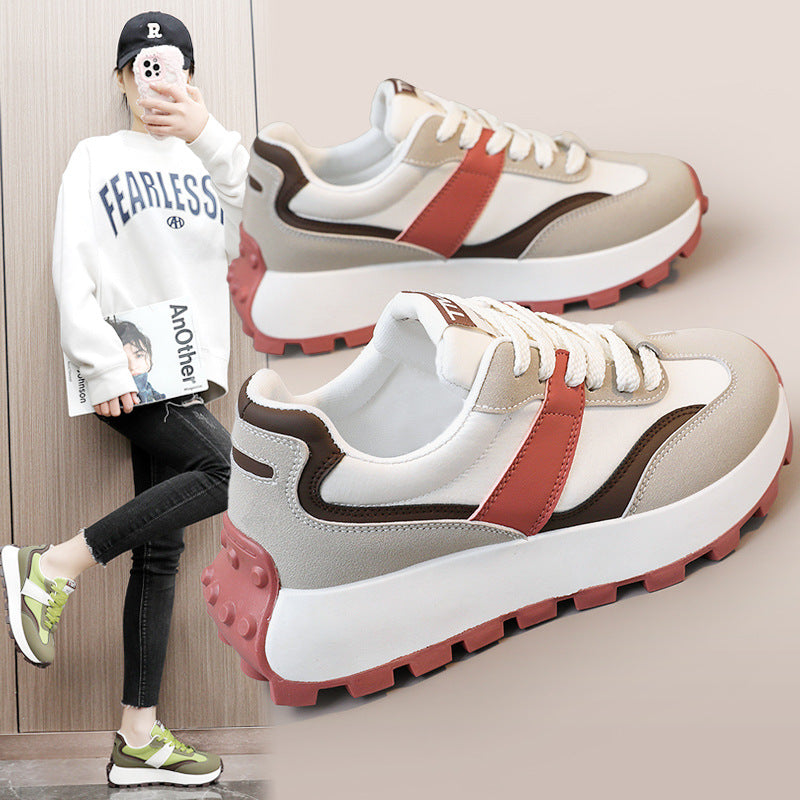 Damen Komfortable Sneaker mit Rutschfester Sohle R&B
