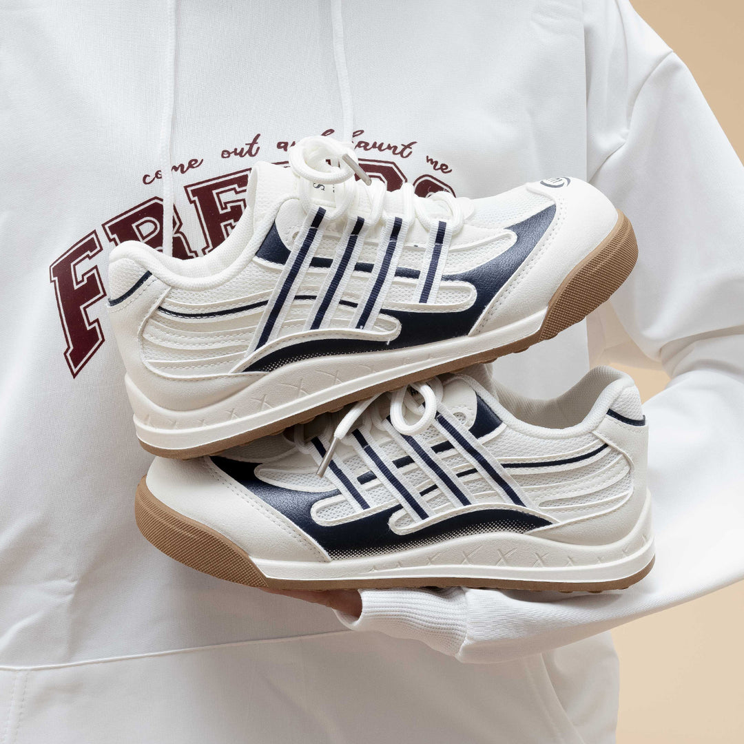 Damen Sportliche Sneakers mit innovativem Dämpfungssystem und atmungsaktiver Oberflächenstruktur R&B