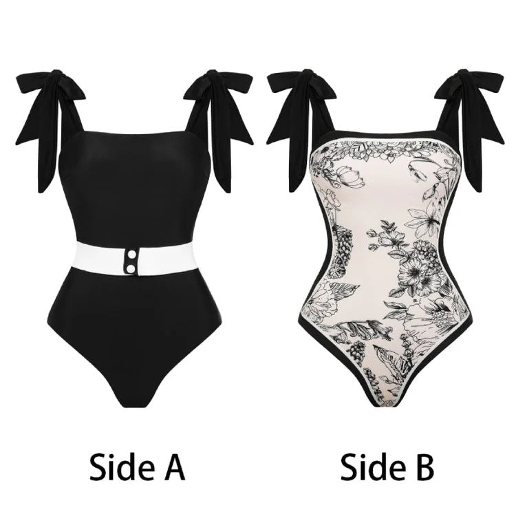 Damen Baderock und Tankini-Set R&B